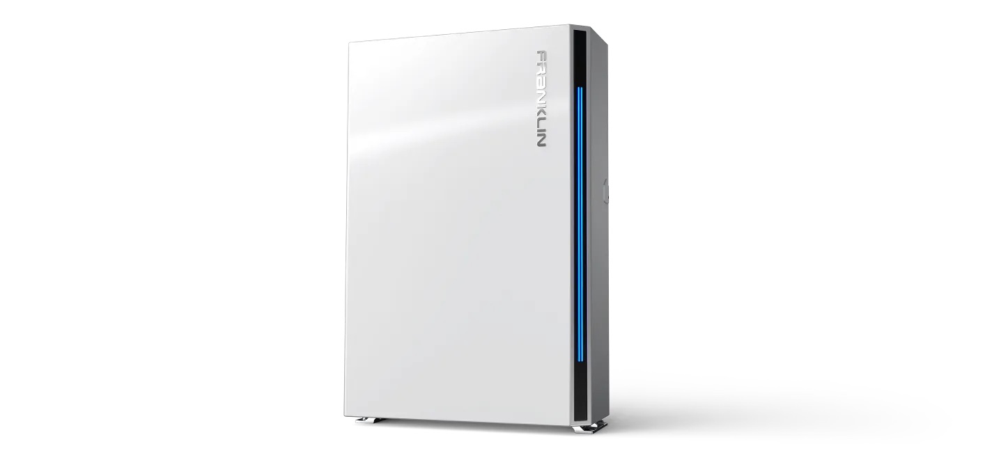 The FranklinWh aPower home battery on a white background