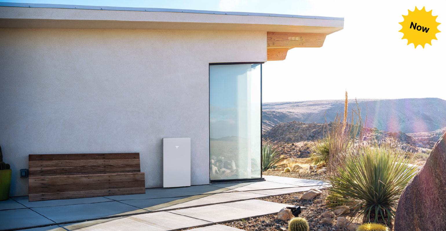 A Tesla Powerwall 3 installed on the exterior of a home