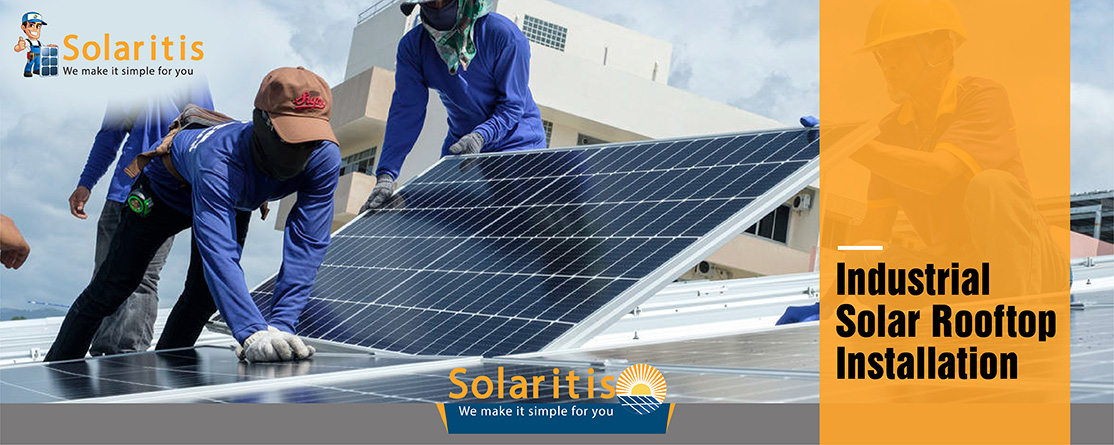 Industrial Solar Roof Top Installation
